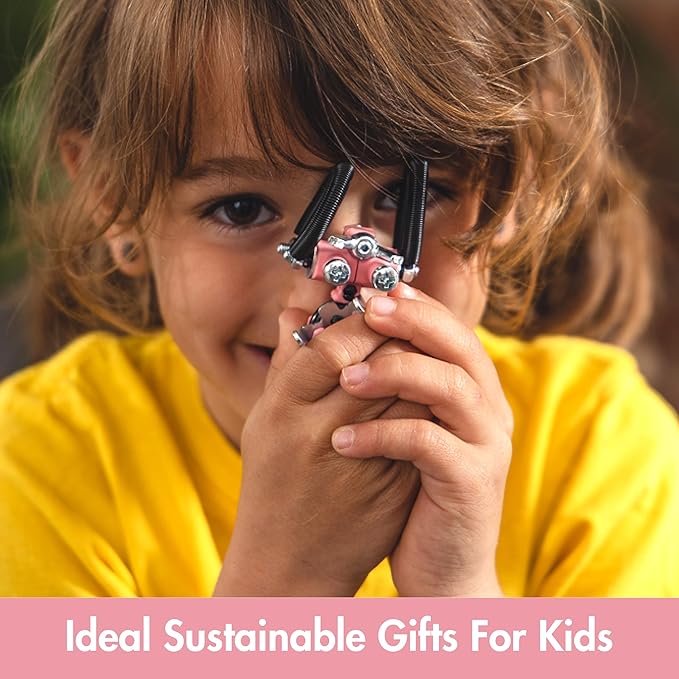 The Off Bits JoyBit Build Your Own Robot Toy Construction Set, Educational Easter Gift Ideas STEM Activities Learning Kit, Creative Build and Play Model Kit Steam Toys for 6 7 8 9 10+ Year Old