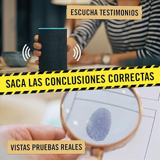 Hidden Games Lugar de Los hechos - El caso de San Pedro el Chico - México - Juego realista de escenas del crimen, emocionante juego de Detectives, juego Escape Room