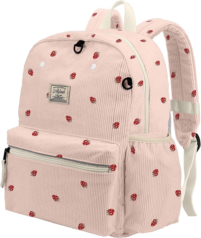 Corduroy Toddler Backpack for Boys 2-5: Preschool Backpack for Boys Girls - Cute Kids Backpack for Boys 13.5" H Fit Folder