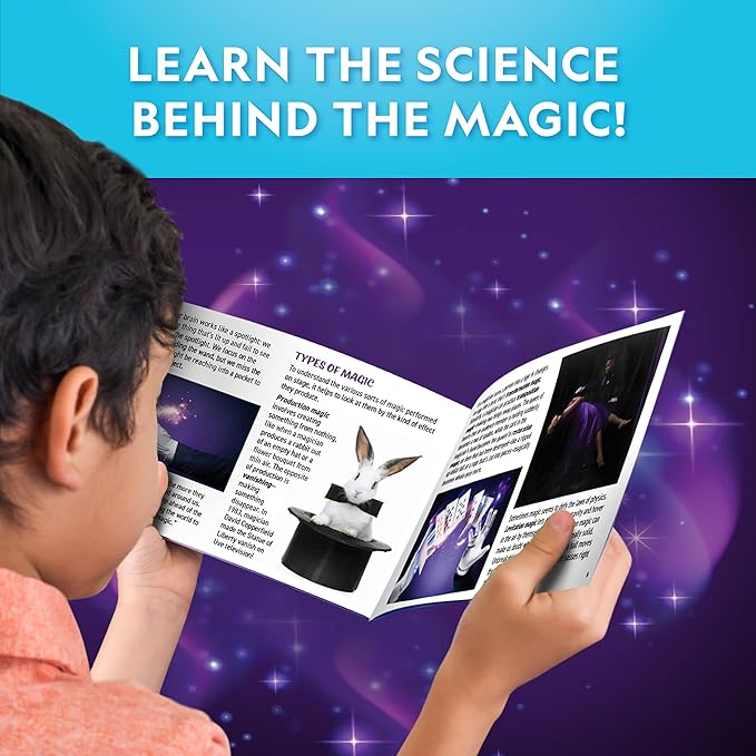 Blue Marble National Geographic Mega Magic Set - More Than 75 Magic Tricks for Kids to Perform with Step-by-Step Video Instructions for Each Trick Shown by a Professional Magician (Amazon Exclusive)