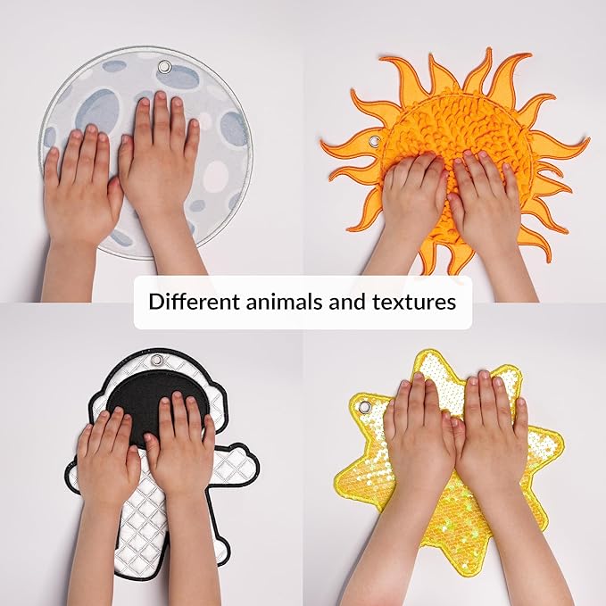 ODOXIA Sensory Mats Texture Children | Sensory Tiles for Kids | Sensory Pads for Autistic Children | Helps with Sensory Seeking Kids | Playful Learning Toys for Toddlers