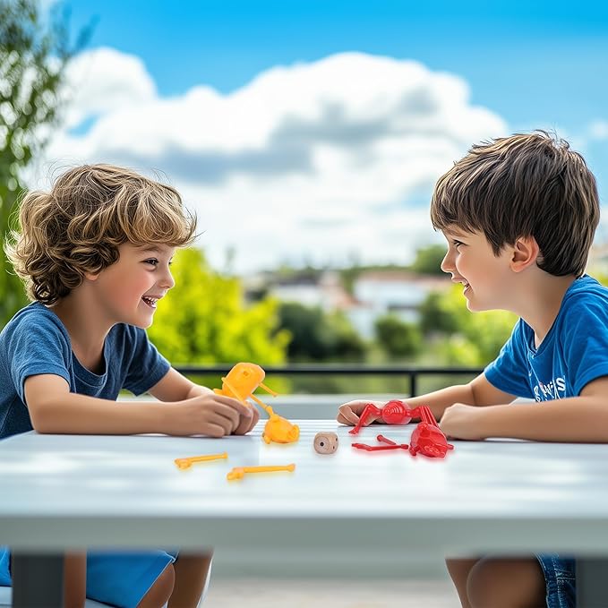 Classic Retro Beetle Dice Game – Educational Bug Building Board Game for Kids & Adults | Family Party Toy | Preschool Learning Insect Game | Ages 3+ | 2-4 Players