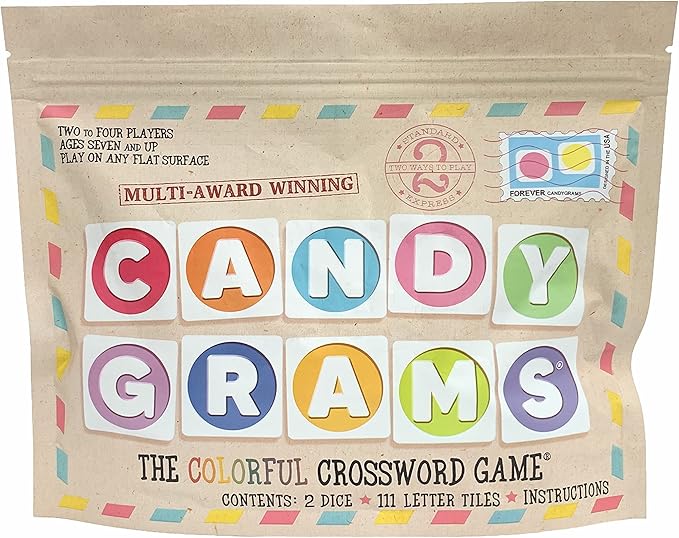 The Colorful Crossword Game | Portable and Easy to Play | No board or point counting | Fun and Fast Paced Game