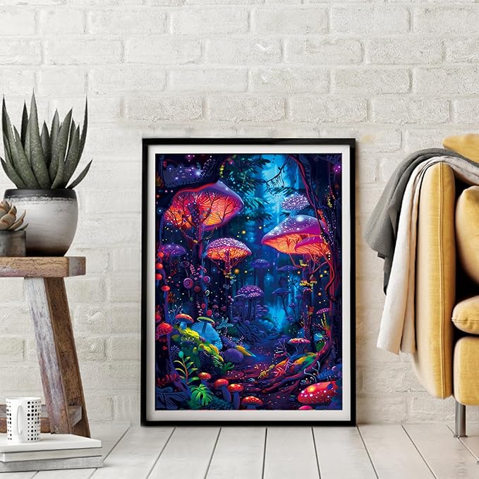 500 Piece Jigsaw Puzzle for Adults, Challenging Hard Puzzles for Kids and Teens Gift Choice Colorful Jellyfish (Multi-Magic World)