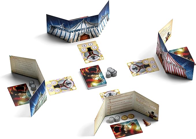 Big Top - Fast Paced Auction Game - 3 to 4 Players - 40 Minutes Play Time (Big Top (Base Game))