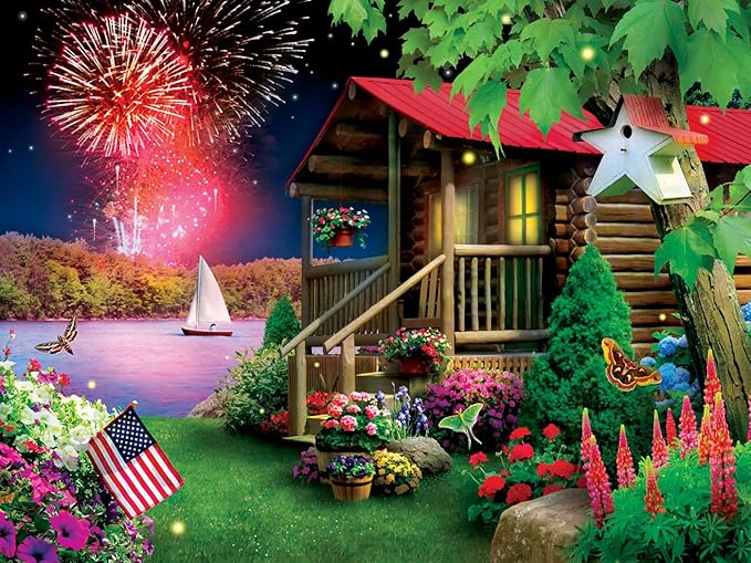 Masterpieces 300 Piece EZ Grip Jigsaw Puzzle - Summer Celebration - 18"x24"