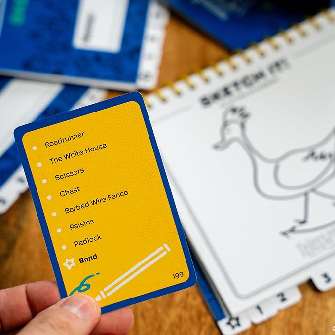 USAOPOLY Telestrations 8 Player 2nd Edition Board Game, Award Winning Hilarious and Unpredictable Must Have Party Game with a New Look, Sketch What Your Read Then Guess What You Saw, 4-8 Players
