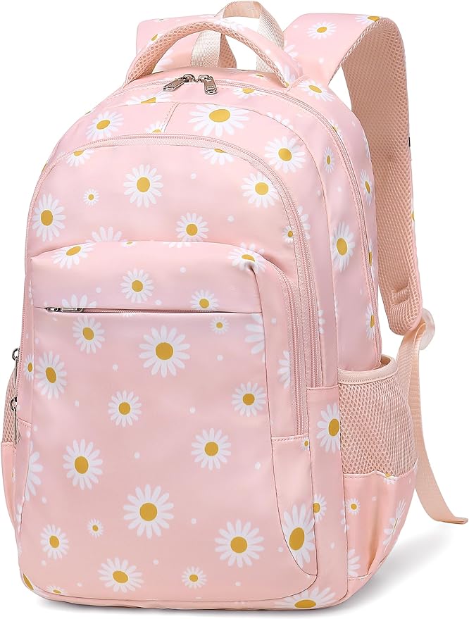 LEDAOU School Backpack Teen Kids Boys Girls Backpacks Teens Bookbag Casual Daypack School Bag