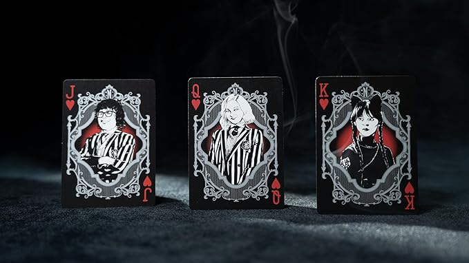 Bicycle Wednesday Addams Playing Cards, 1 Deck