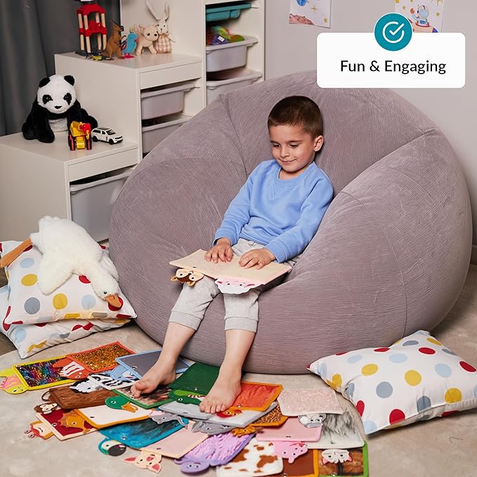 ODOXIA Sensory Mats Texture for Children | Tiles for Kids | Pads for Autistic Children | Helps With Seeking Kids | Playful Learning Toys for Toddlers