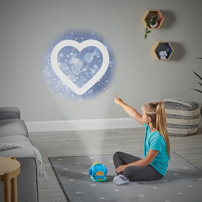 hand2mind Calming Moments Projector, Toddler Night Light, Projector for Kids Room, Kids Yoga Supplies, Social Emotional Learning Activities, Mindfulness Tools, Calming Toys, Play Therapy Toys