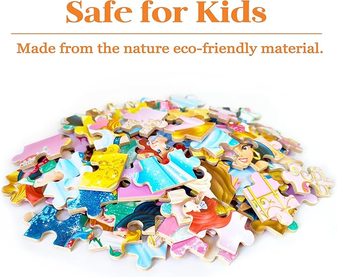 Puzzles for Kids Ages 4-8 100 Pieces Jigsaw Puzzles for Boys and Girls Educational Learning Puzzles in Metal Box.