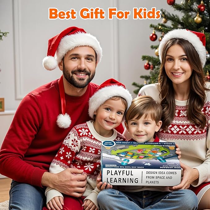 Whack a Mole Game, Toys for Ages 3-4 5-7 8-12 Boys Girls, Whack Game for Toddlers, Gifts for 3 4 5 6+ Year Old Boys Girls, Early Learning Educational Toys with 2 Hammers Sound & Light