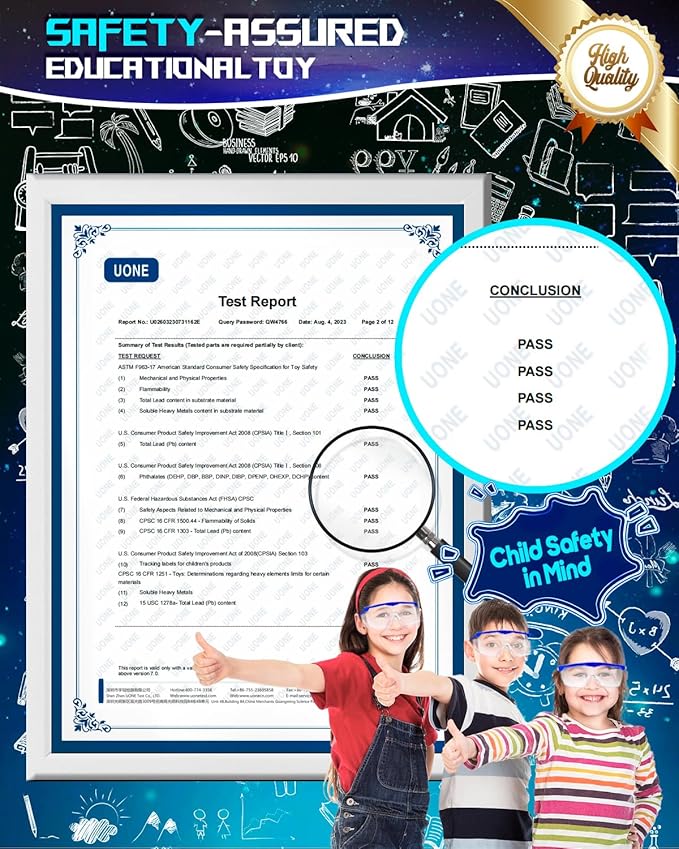 260+ Science Experiments - Over 120 pcs Science Kits for Kids Age 5-7-9-12, Boys Girls Pre School Chemistry Set & STEM Learning Educational Toys, Birthday Gifts Christmas Stocking Stuffers for Kids