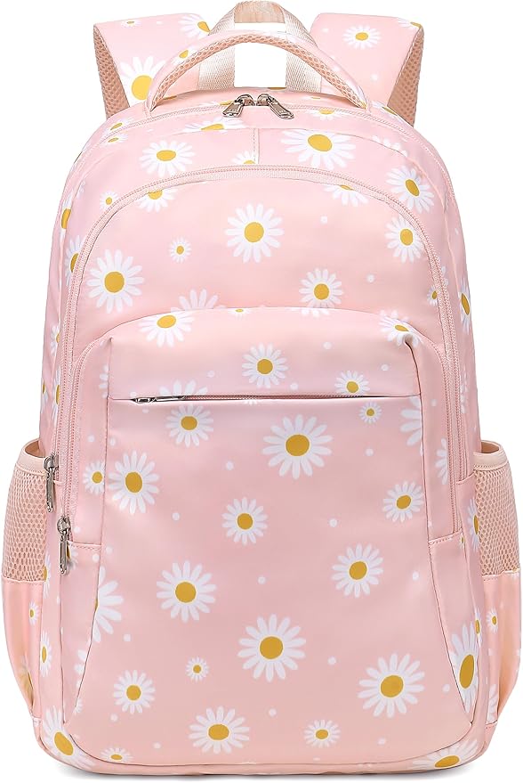 LEDAOU School Backpack Teen Kids Boys Girls Backpacks Teens Bookbag Casual Daypack School Bag