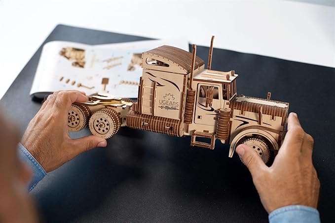 Ugears 70056 Heavy Boy Truck VM-03 Model Plywood DIY Model – Ecological Wooden Model