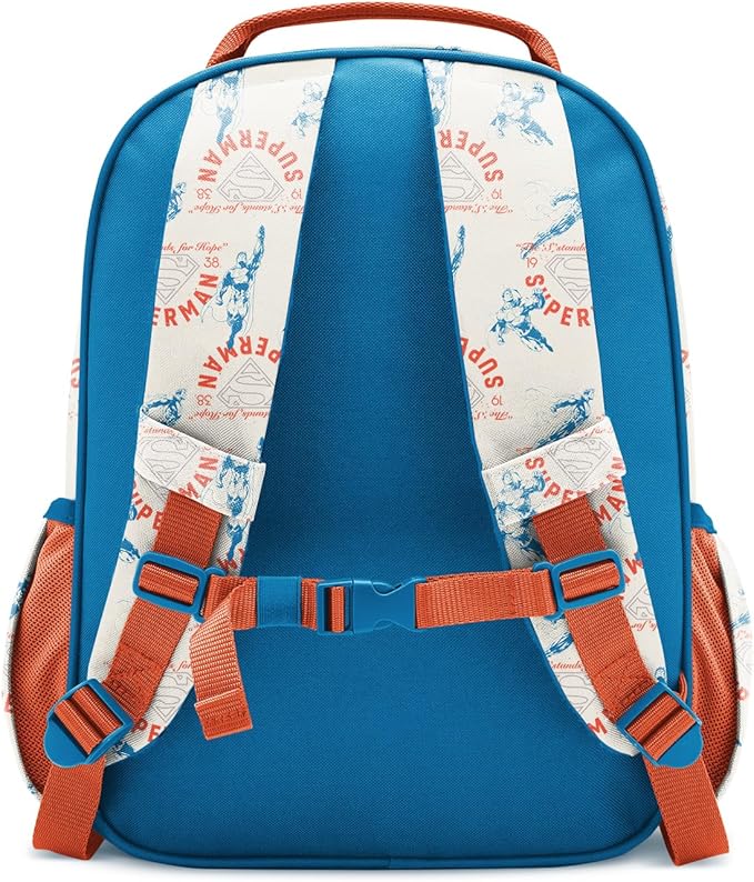 Simple Modern Medium DC Comics Superman Toddler Backpack for School Girls and Boys | Kindergarten Elementary Kids Backpack | Fletcher Collection | Kids - 15" tall | Superman Stand for Hope
