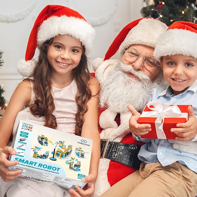 Smart Robot,72-in-1 STEM Educational Toy, Electronic Building Robots Toy, Robotics Learning Kit, Logical Training Kit, DIY Robot Building Set for Kids Ages 6+