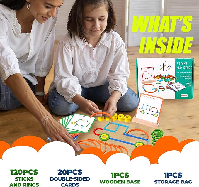 Stem Kids Toys for Creative Learning Building Educational Resources Toys for Preschool and Kindergarten Boys and Girls