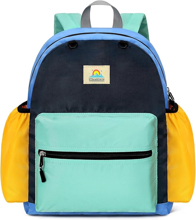 STEAMEDBUN Kids Backpack for Boys 4-6: Boys Backpacks for Elementary - 15 inch Backpack for Kindergarten
