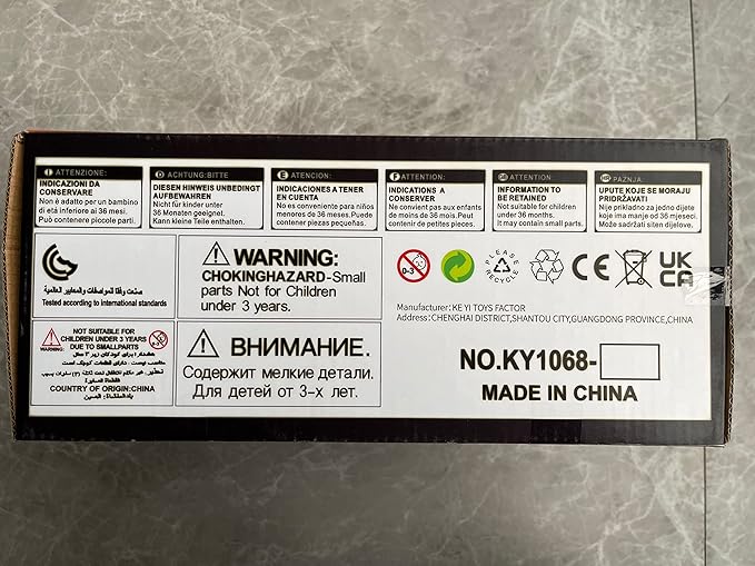 Kids Microscope - Up to 40-1200x Zoom, STEM Kit with LED Light & Prepared Slides