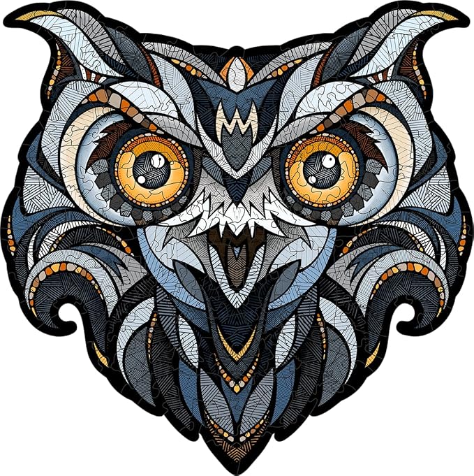 EWA Home Décor – Eagle Own Small 125 Pieces – Wooden Jigsaw Puzzle for Adults – Perfect for Artistic Home Decoration and Mindful Relaxation