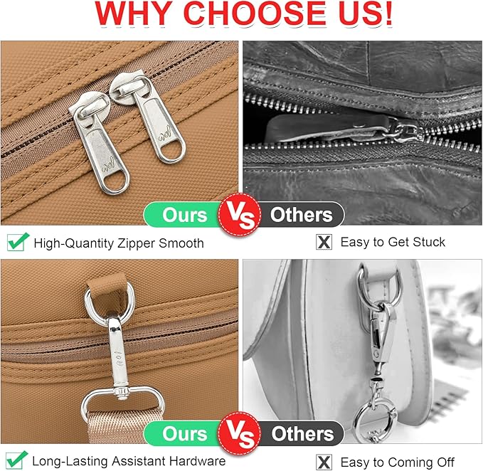 NOL Natural Organic Lifestyle Insulated Lunch Bags for Women Cooler Bag Lightweight Nylon Waterproof Lunch Box For Work (Medium(normal),Brown