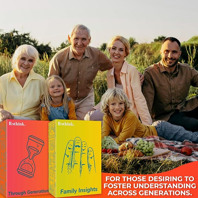 QUOKKA Conversation Cards Game - Family Edition | 500 Questions | Premium Version | Share Thoughts - Fun Talking Board Game for Family Night