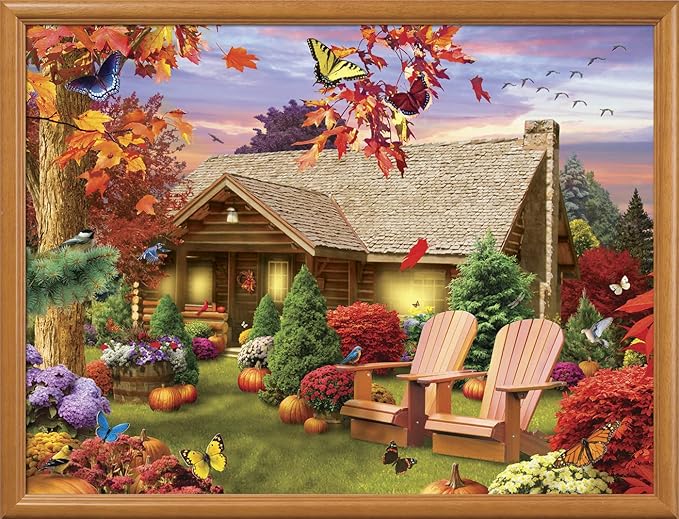 Masterpieces 300 Piece EZ Grip Jigsaw Puzzle - Autumn Warmth - 18"x24"