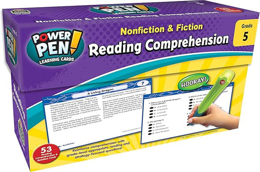 Teacher Created Resources 6468 Gr 5 Power Pen Learning Cards