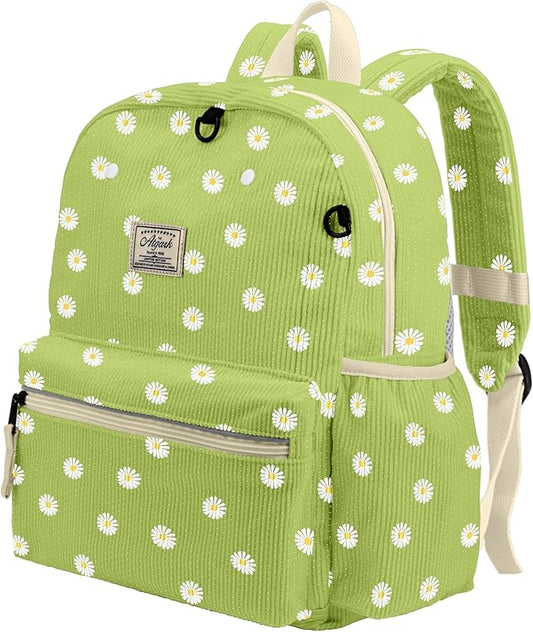 Corduroy Toddler Backpack for Boys Girls 2-5: Preschool Backpacks 13.5" H Fit Folder