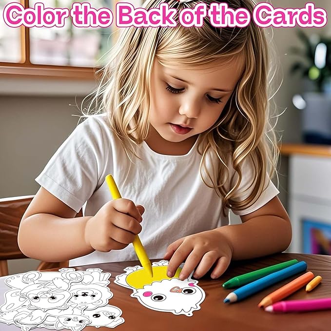 iGetooy 10 Sets DIY Mosaic Stickers for Kids, Animal Art Craft Kit with 720+ Stickers, Travel Toys for Kids, Birthday Gifts for Girls and Boys 3-8 Year Olds