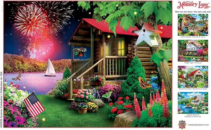 Masterpieces 300 Piece EZ Grip Jigsaw Puzzle - Summer Celebration - 18"x24"