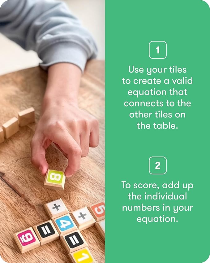 SimplyFun Sumology Math Game - One of The Most Fun Math Games for Kids Ages 8-12 - Practice Addition, Subtraction, Multiplication and Division - 2 or More Players or Play in Teams!
