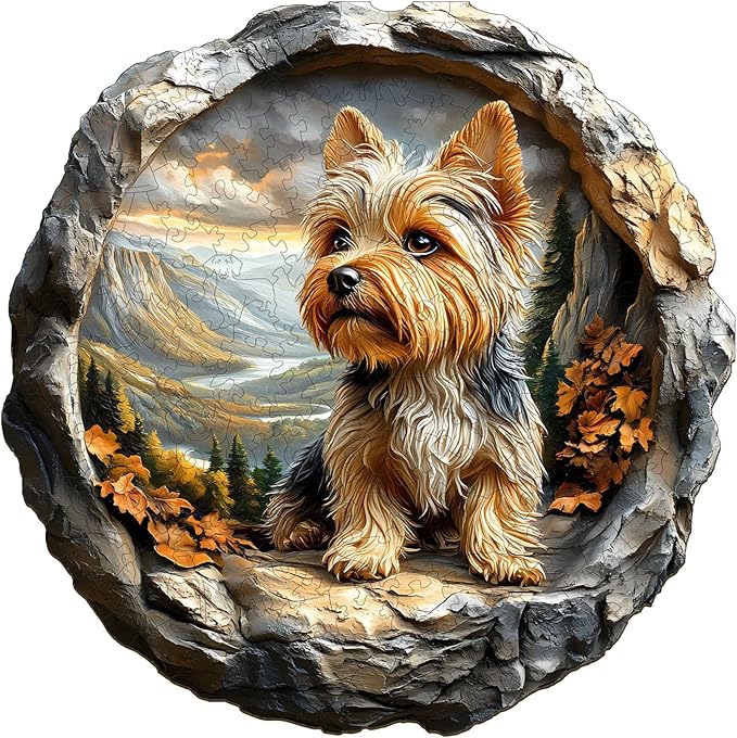 Masseruon 1000 Piece Puzzle for Adults, 26.6 * 26.6in Yorkshire Puzzle for Adults, 1000 Pieces Flat Puzzles with 3D Visual Effect When Completed, Adult Puzzles Games