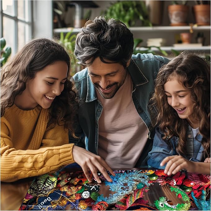 White Mountain Puzzles - Halloween Treats - 1000 Piece Jigsaw Puzzle for Adults & Kids - Fun Family Activity - 24"x30"