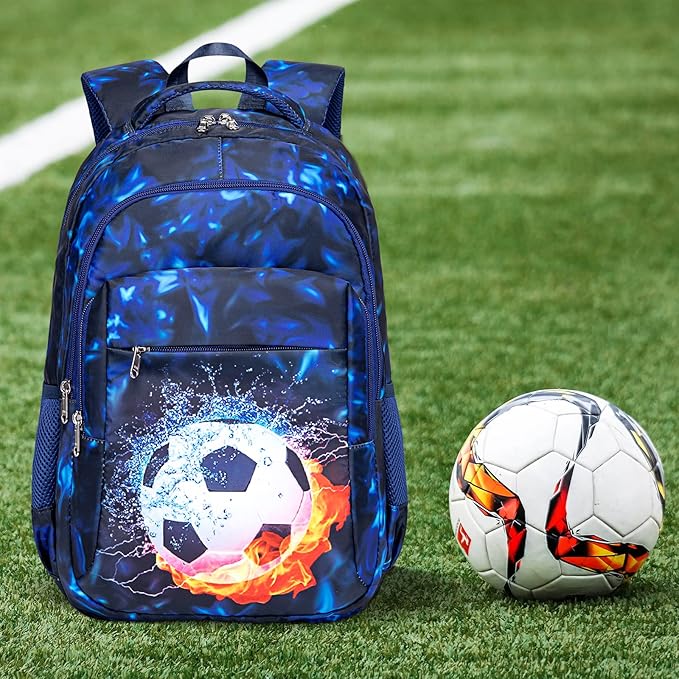 LEDAOU School Backpack for Boys Girls Kids Bookbag Elementary Middle School Bag for 8-14