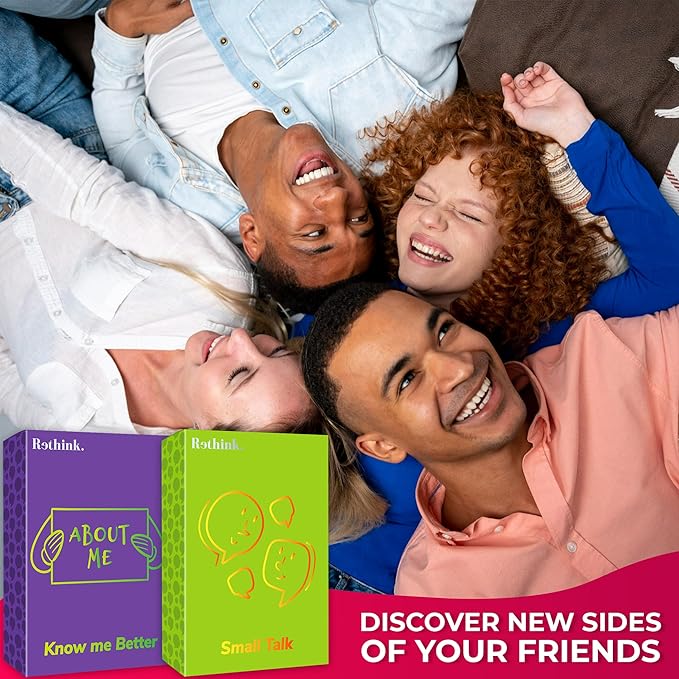 QUOKKA Conversation Cards for Families – 500 Thoughtful Questions in 5 Categories – Premium Conversation Starter Cards for Family Game Nights, Reunions, and Travel – Sharing Joy Table Talk Deck