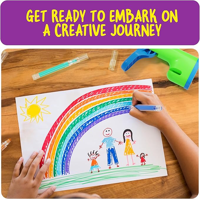 Dan&Darci Marker Making Kit for Kids - Arts and Crafts for Kids Ages 6 7 8 9 10 11 12 Year Old - Crafts for Girls 8-12 - Girl Birthday Gift - Summer Activities - Craft Gifts Toys Age 6-8, 8-12