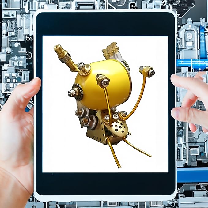 Mechanical Metal DIY 3D Insect Brass Puzzle (Snail-Y)