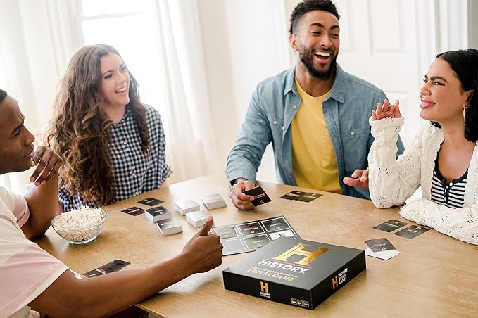 HISTORY Channel Trivia Game - 2000+ Fun General Knowledge Questions for Adults, Family and Teens in The Pursuit of Trivial Knowledge - Perfect Super Trivia for Board & Card Games Night with your Group
