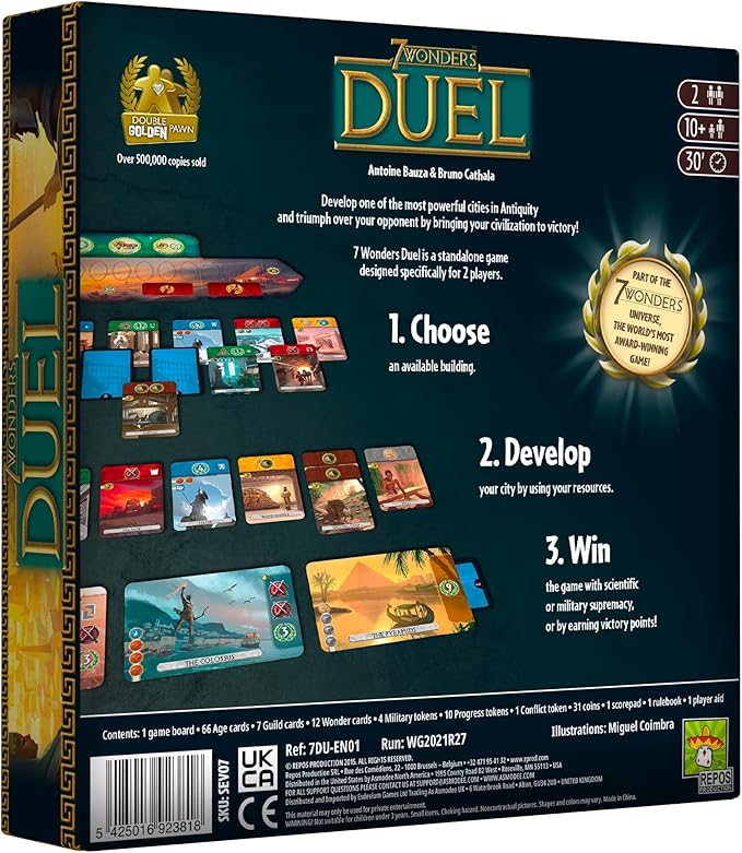 7 Wonders Duel + 7 Wonders Duel Pantheon