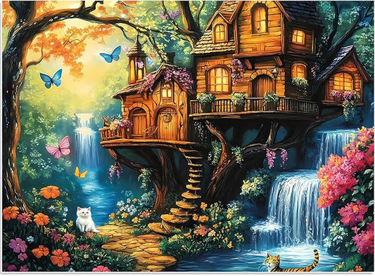 Puzzles for Adults 500 Pieces, Nature Jigsaw Puzzles 500 Piece for Adults Kids Seniors, Challenging Puzzle Perfect for Game Nights, Great Gift for Jigsaw Puzzle Lovers, Size: 20.5" x 15"