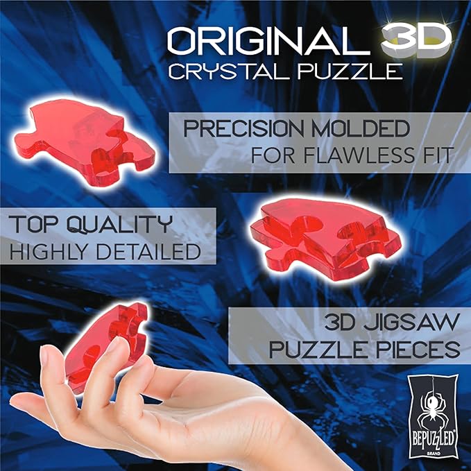 BePuzzled | Disney Marie Original 3D Crystal Puzzle, Ages 12 and Up