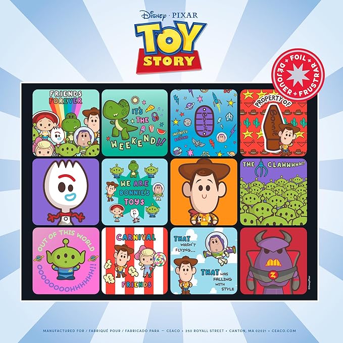 Ceaco - Disney - Pixar - Toy Story - Foil Puzzle - 100 Piece Jigsaw Puzzle