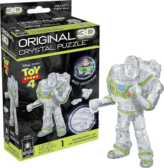 BePuzzled | Disney Buzz Lightyear Original 3D Crystal Puzzle, Ages 12 and Up