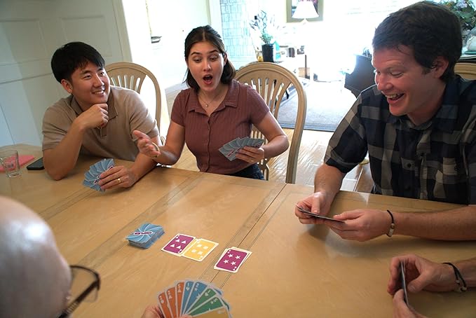 Triples - The Ultimate in Card Matching Fun for Kids, Teens and Adults. Easy to Learn and Perfect for Game Nights with Family and Friends. 2-10 Players.