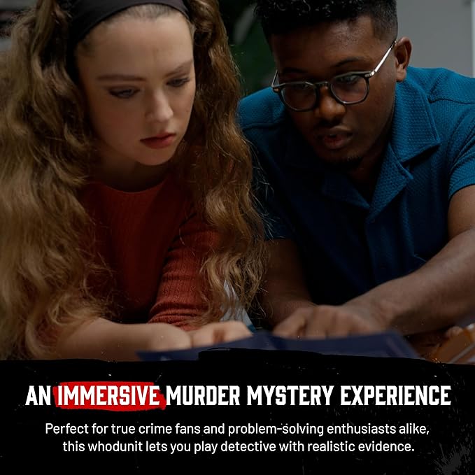 Hunt A Killer: Lakeside Slaughter – Immersive Murder Mystery Game, Interactive Crime Solving Experience, 90–120 Min Playtime, 1+ Players, Ages 14+