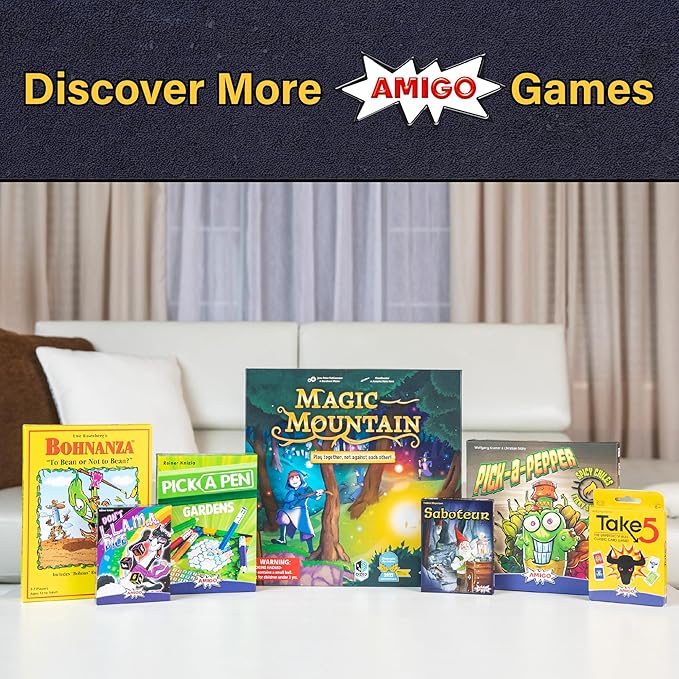 AMIGO Games 3 Chapters – Strategic Fairy Tale Trick-Taking Card Game for 2-6 Players – Draft, Play & Score with Iconic Storybook Characters – Family Games for Kids and Adults Ages 10+