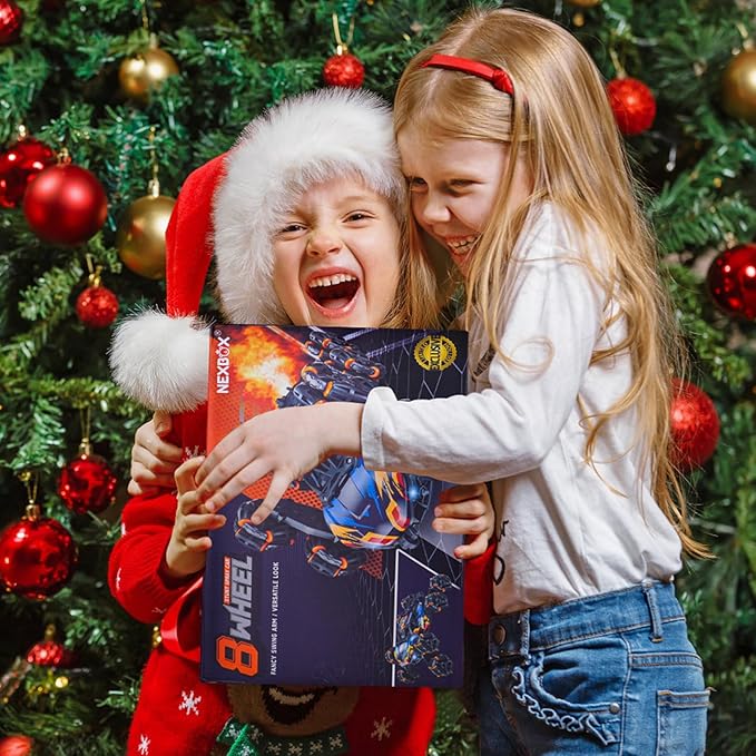 Cool 8 Wheels Hand Controlled RC Stunt Car Toys, Xmas Gifts and Birthday Presents for Kids, Gesture Sensing Remote Control Cars for Boys Age 6 7 8-10 11 12 Year Old